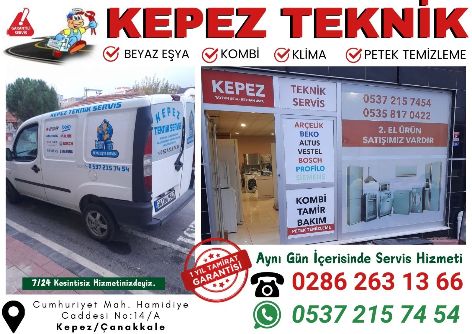 Çanakkale Kombi Servisi